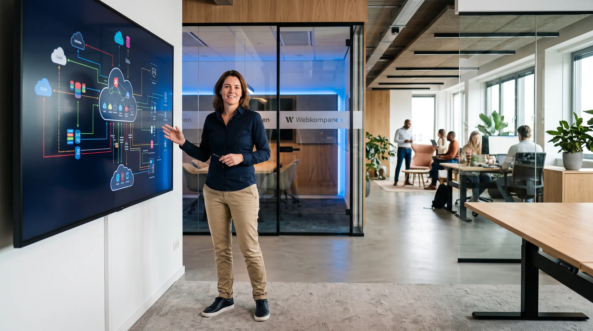 Visual van Strapi als contentbeheer met een frontend die op Azure draait